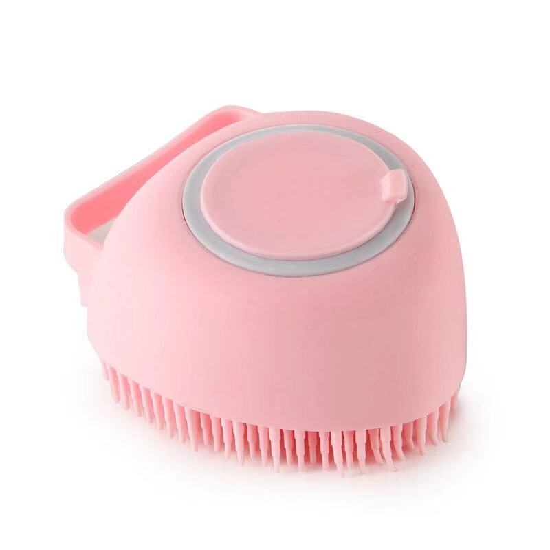 Bathroom Puppy Big Dog Cat Bath Massage Gloves Brush Soft Safety Silicone Pet Accessories for Dogs Cats Tools Mascotas
