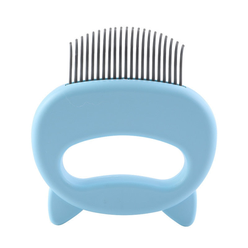 Pet dog cat combs Hair remover brush Pet grooming tools Dog massage comb brush Cute handle pet brush Remove loose hairs Pet cat supplies Grooming for dogs and cats Shiny pet coat Happy and healthy pets