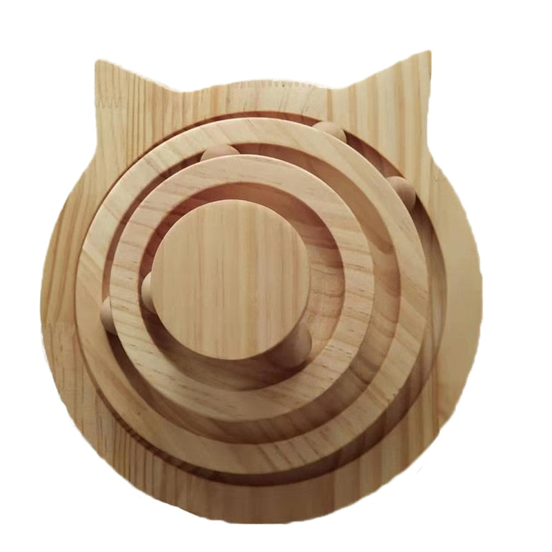 Cat interactive game toy Wooden cat toy Cat playtime entertainment Durable pet toys Stylish cat accessories Bonding with your cat Mental stimulation for cats Quality cat playtime Interactive pet games Happy and active cats