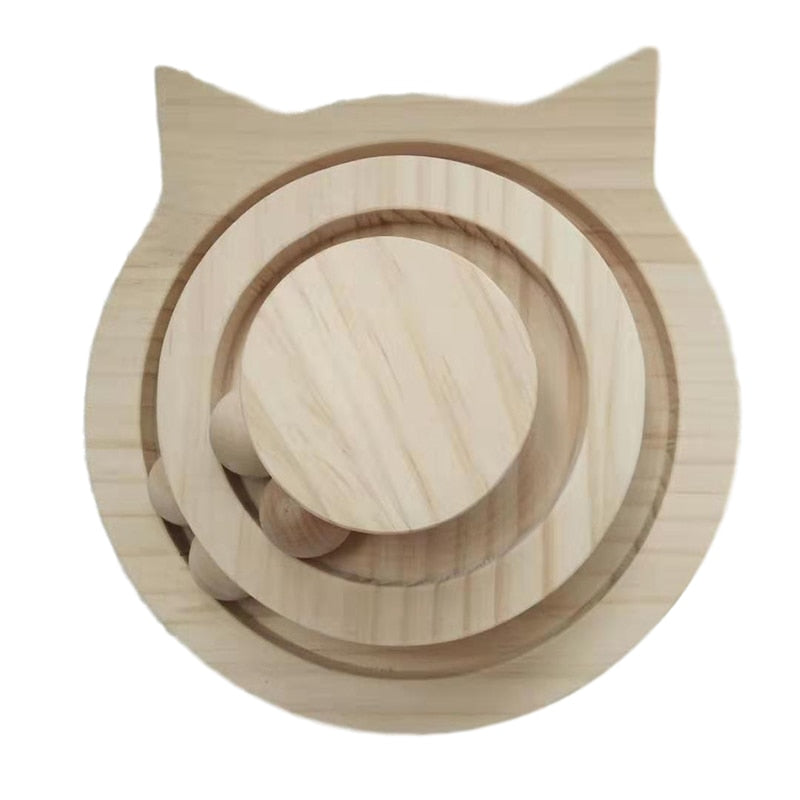 Cat interactive game toy Wooden cat toy Cat playtime entertainment Durable pet toys Stylish cat accessories Bonding with your cat Mental stimulation for cats Quality cat playtime Interactive pet games Happy and active cats