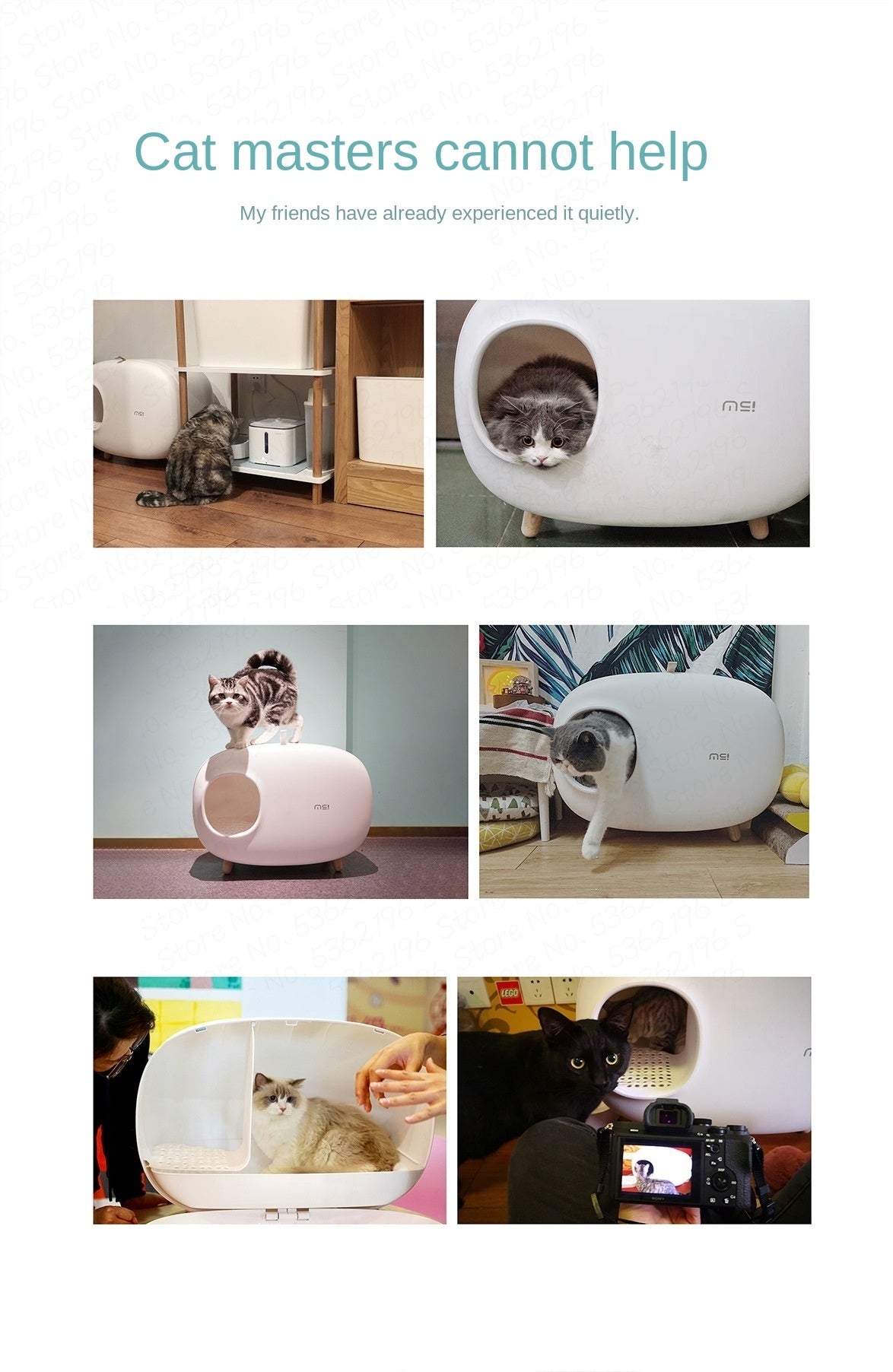 Large Cat Toilet Trainer Macaron Color Cat Litter Box Fully Enclosed Cat Feces Basin Mochi Pet Cat Litter Mat Cat Toilet Pet Supplies Eco-friendly Cat Toilet Stylish Cat Litter Solution Stress-Free Cat Environment Easy-to-Clean Cat Toilet Cat Comfort and Happiness